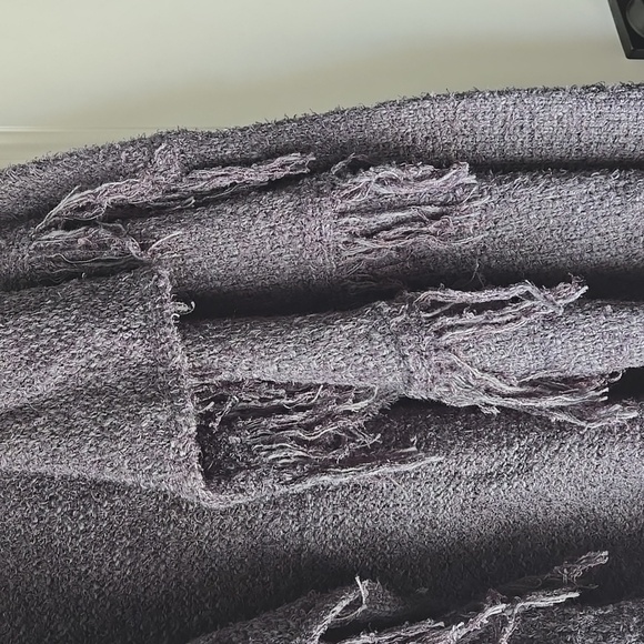 Billabong Grey Fringe Cardigan - Picture 2 of 8